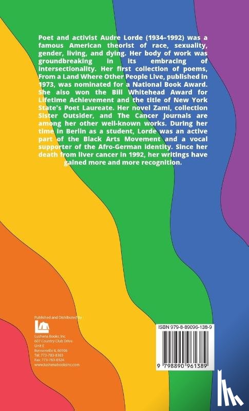 Audre Lorde - A Burst of Light