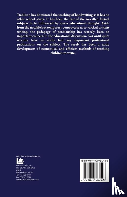 Frank N. Freeman - The Teaching of Handwriting