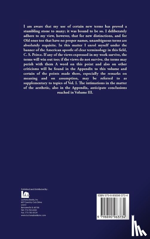 James Mark Baldwin - Thought and Things Volume 2
