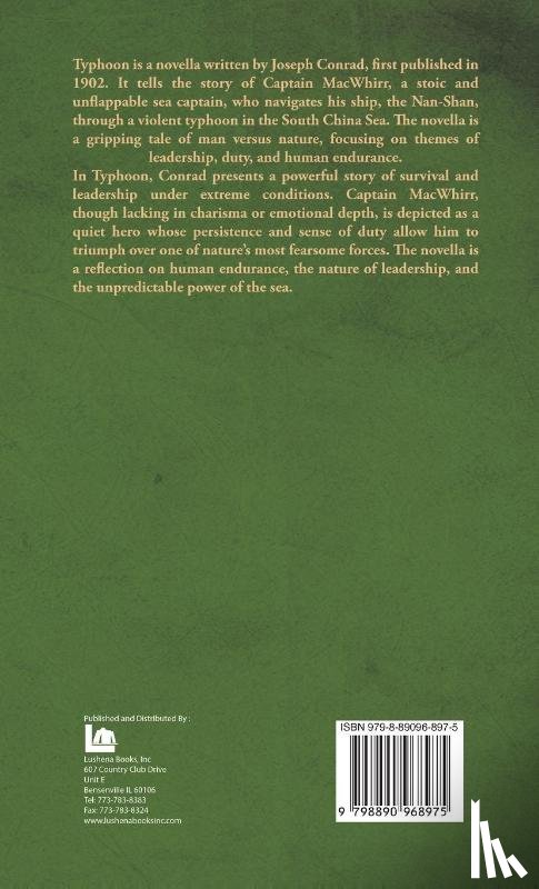 Joseph Conrad - Typhoon