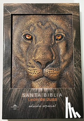 Reina Valera Revisada 1960 - Biblia Rvr 1960 Letra Grande León de Judá Edición Especial Bronce / Spanish Bible Rvr 1960 Large Print Imitation Leather Lion of Judah Special Edition
