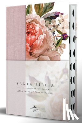 Reina Valera Revisada 1960 - Biblia Reina Valera 1960 Letra Grande. Tela Rosada Con Flores, Manual Con Índice / Spanish Bible Rvr 1960, Large Print, Pink Floral Cloth with Index