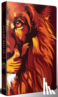 Reina Valera Revisada 1960 - Biblia Rvr 1960 Letra Grande Tamaño Manual, TD León de Judá Marrón (Edición Cantos Pintados) / Spanish Bible Rvr 1960 Handy Size Large, Hardcover Lion