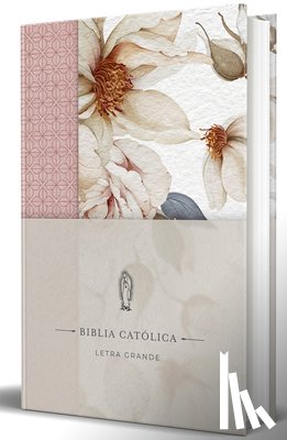 Biblia de América - La Biblia Católica: Edición Letra Grande. Tapa Dura, Tela Rosada Con Flores / Catholic Bible: Large Print, Hard Cover, Pink Cloth with Flowers
