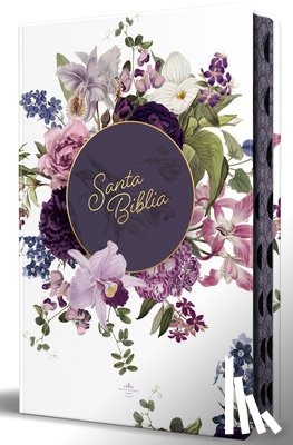 Reina Valera Revisada 1960 - Biblia Rvr 1960 Letra Gigante, Tamaño Manual, Tapa Dura, Corona de Flores Con Índice / Rvr 1960 Handy Size Giant Print Hc Floral Crown with Index