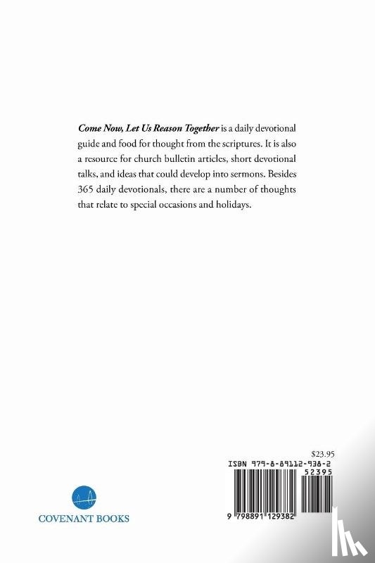 Dawson, Rusty - Come Now, Let Us Reason Together