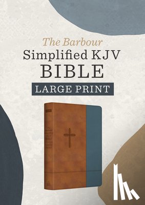Barbour Bibles - The Barbour Simplified Kjv--Large Print [Rust & Stone Cross]