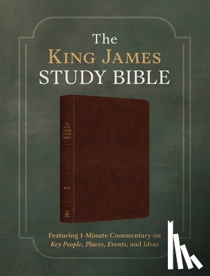 Barbour Bibles - The King James Study Bible: Featuring 1-Minute Commentary on Key People, Places, Events, and Ideas [Men's Cover]