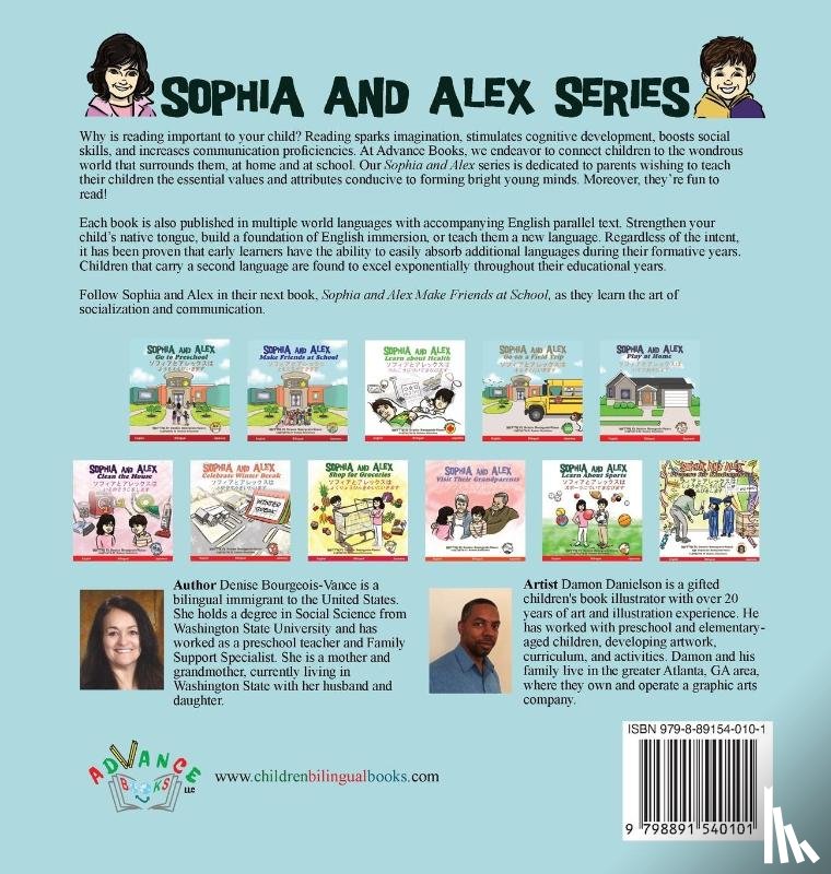 Bourgeois-Vance, Denise - Sophia and Alex Go to Preschool