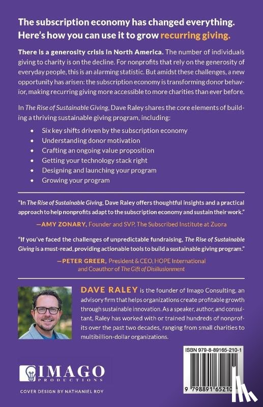 Raley, Dave - The Rise of Sustainable Giving