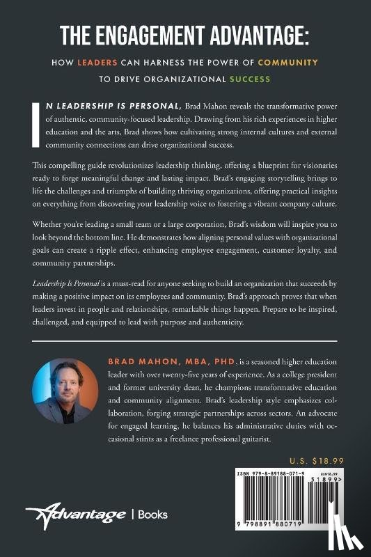 Mahon, Brad - Leadership Is Personal