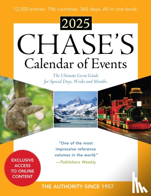 Editors of Chase's - Chase's Calendar of Events 2025