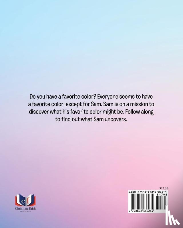 Graff, Kathryn - Sams Colors