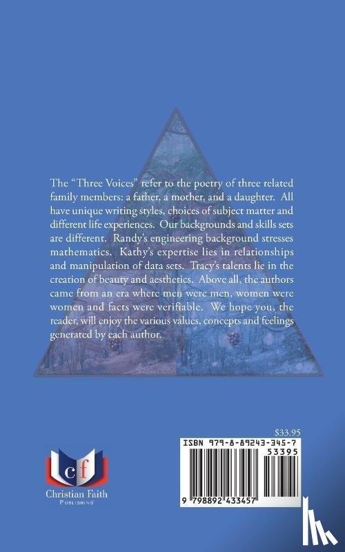 Haack, Kathy Ruth (Hall), Haack, Randall W., Hall, Tracy Leigh - Three Voices