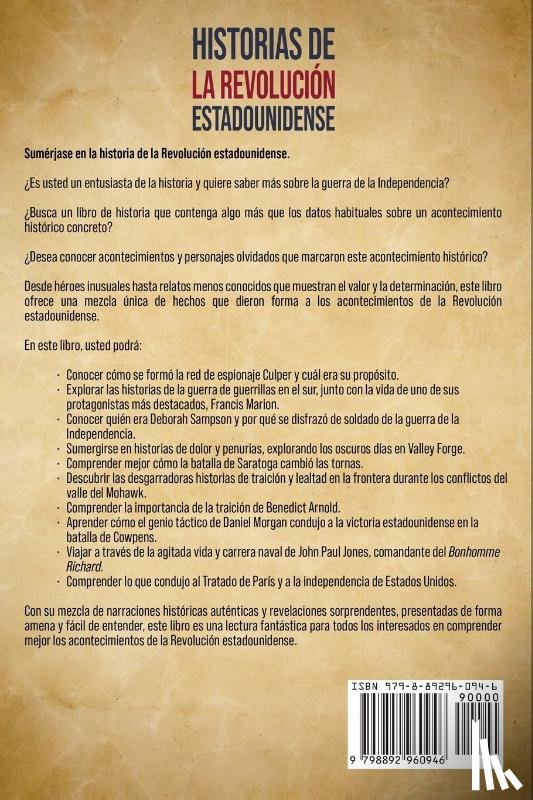 Publications, Ahoy - Historias de la Revolución estadounidense