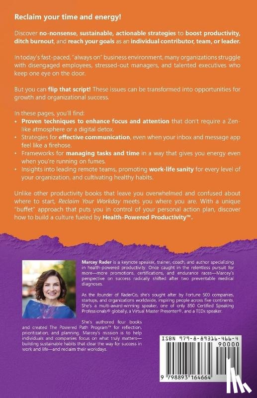 Rader, Marcey - Reclaim Your Workday