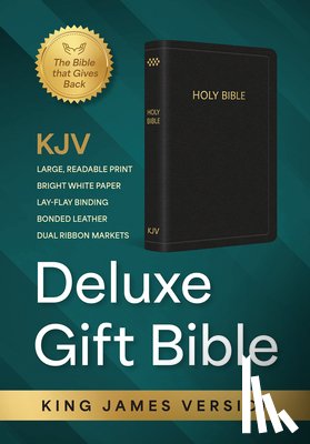 Global Publishing Partners - KJV Holy Bible: Deluxe Gift Bible - Black Bonded Leather: King James Version Bible