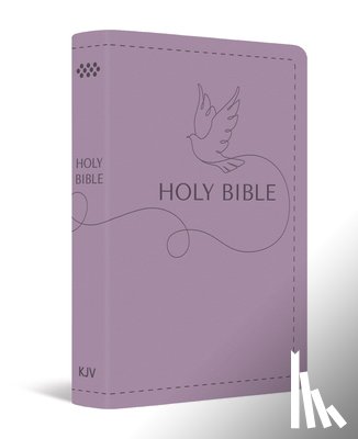 James, King - KJV Holy Bible: Deluxe Gift Bible - Lilac Dove: King James Version Bible, Ribbon Marker, Red Letter Edition, Readable Type