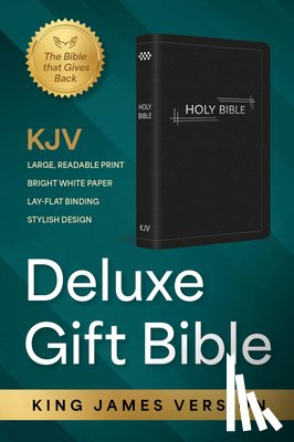 Global Publishing Partners - KJV Holy Bible: Deluxe Gift Bible - Black with Silver Frame: King James Version Bible