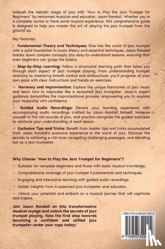 Randall, Jason - How to Play the Jazz Trumpet for Beginners