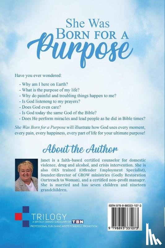 Lohmann, Janet - She Was Born for a Purpose