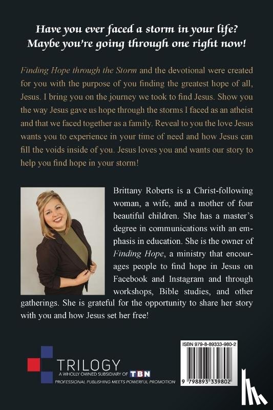 Roberts, Brittany - Finding Hope Through the Storm