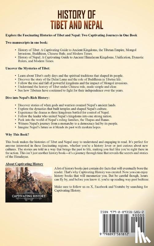 History, Captivating - History of Tibet and Nepal
