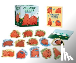 Radziminski, Sarah - Radziminski, S: Chonky Bears Magnet Set