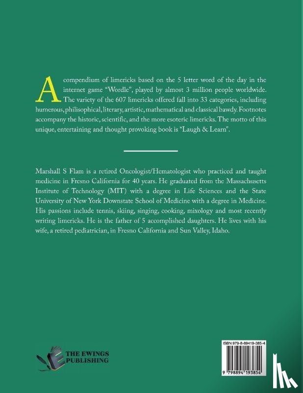 Flam, Marshall S - Wordle Limericks