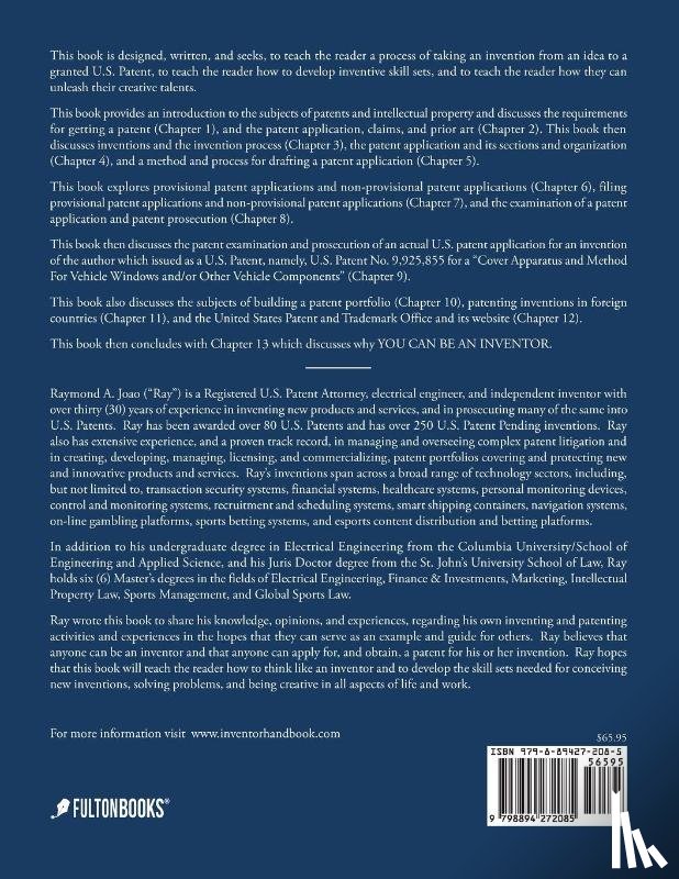 Joao Esq., Raymond A. - FROM IDEA TO PATENT