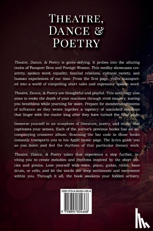 Kanu Jr., Wilfred - Theatre, Dance, & Poetry