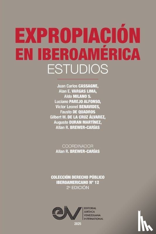  - EXPROPIACIÓN EN IBEROAMÉRICA. Estudios