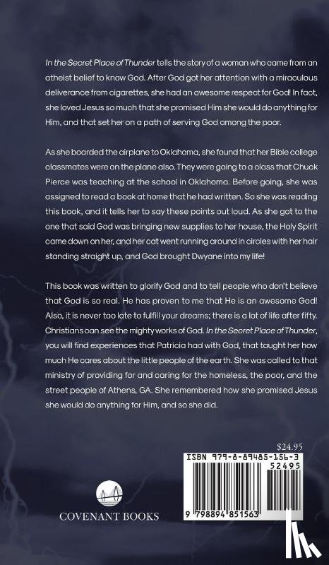 Mann Ph. D, Patricia - In the Secret Place of Thunder