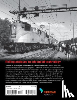 Solomon, Brian - Amtrak's History Through It's Equipment