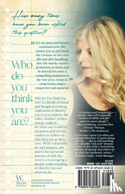 Donahue, Laura Lyn - Who Do You Think You Are?
