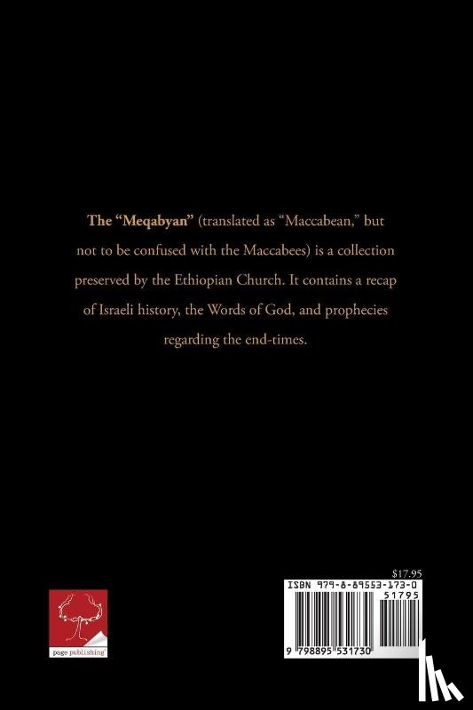 Who, Ender - The First, Second, and Third Meqabyan