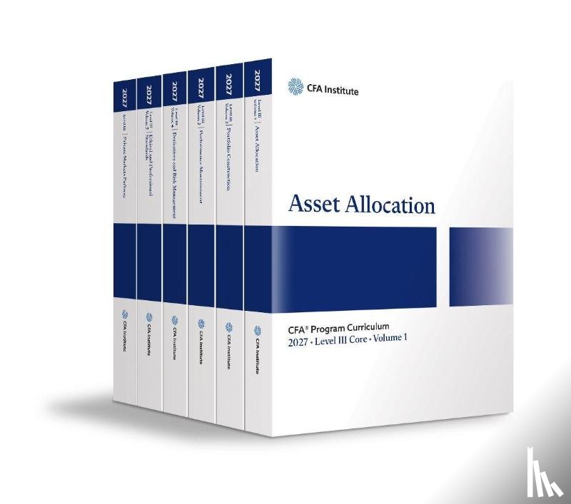 CFA Institute - 2027 CFA® Program Curriculum, Level III Private Markets Pathway Box Set