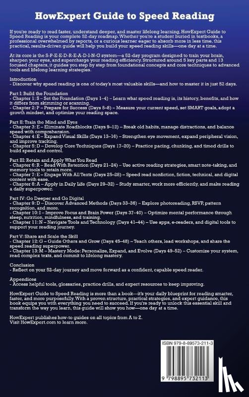 Howexpert - HowExpert Guide to Speed Reading
