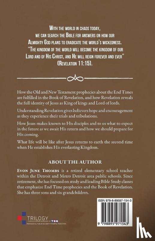 Thombs, Evon June - Unveiling Jesus and the Book of Revelation