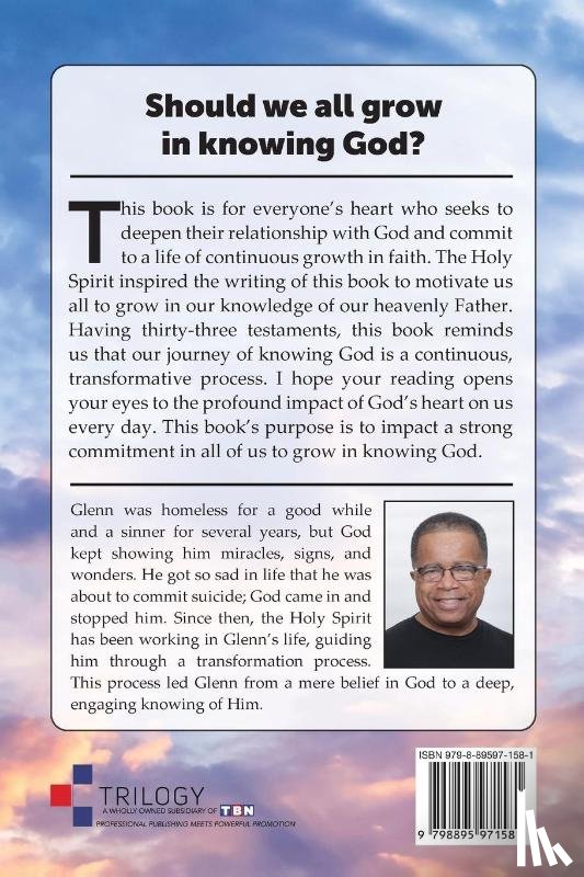Evans, Glenn E. - God Says You Need to Grown in Knowing Me