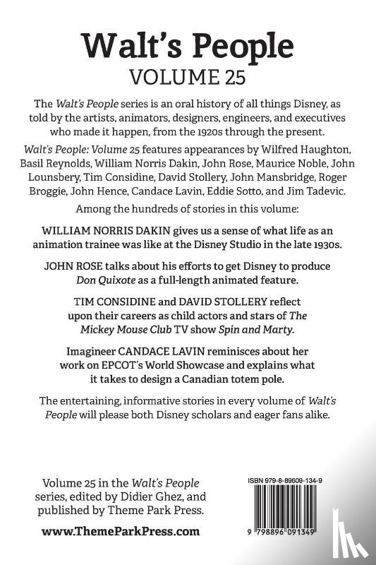 Ghez, Didier - Walt's People