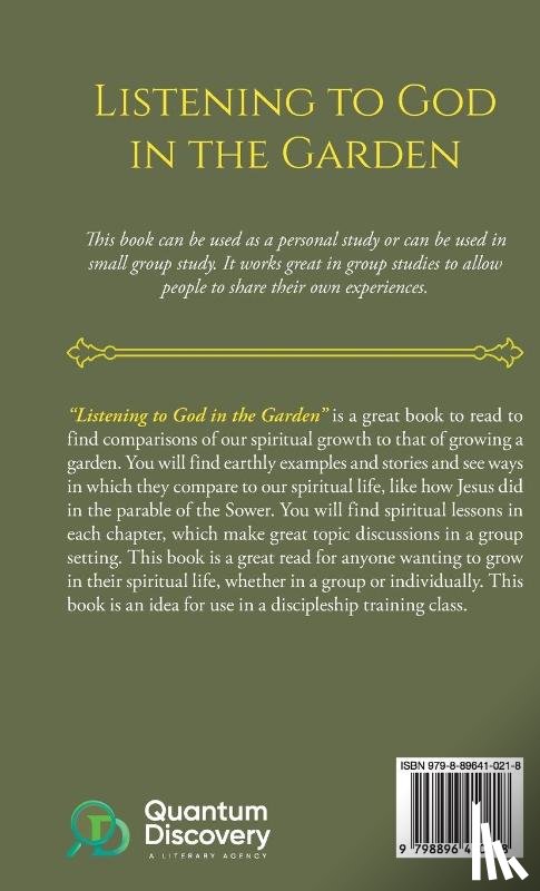 Sarah Lawrence - Listening to God in the Garden