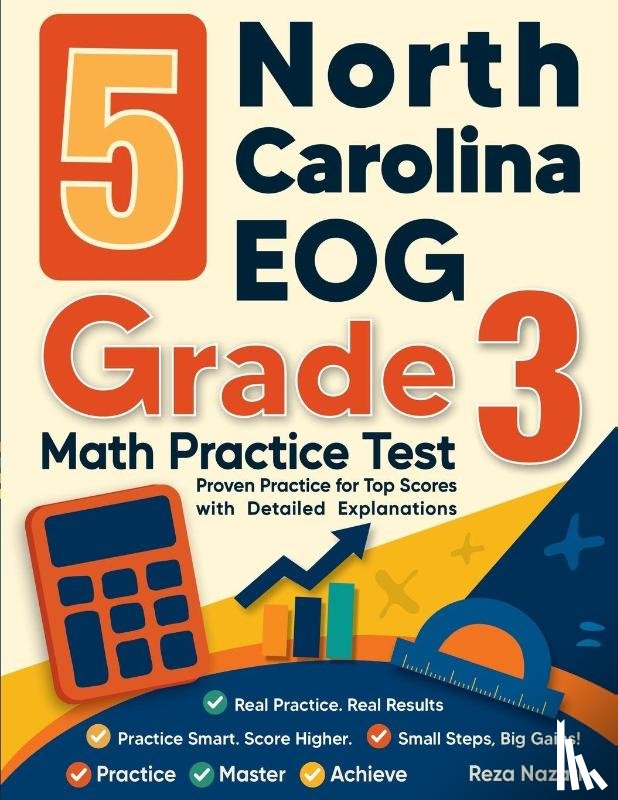 Nazari - 5 North Carolina EOG Grade 3 Math Practice Tests