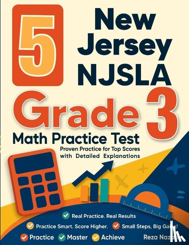Nazari - 5 New Jersey NJSLA Grade 3 Math Practice Tests