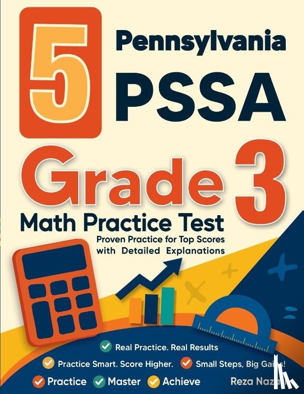Nazari, Reza - 5 Pennsylvania PSSA Grade 3 Math Practice Tests