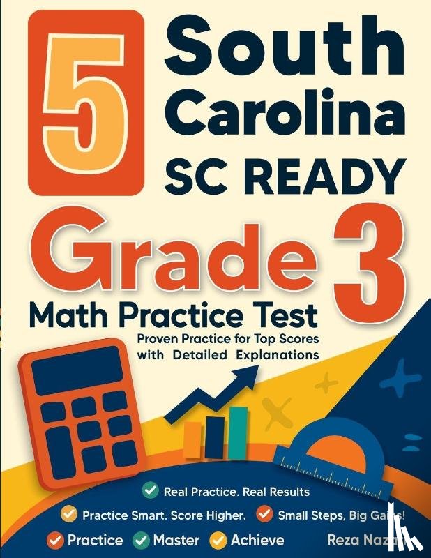 Nazari, Reza - 5 South Carolina SC READY Grade 3 Math Practice Tests
