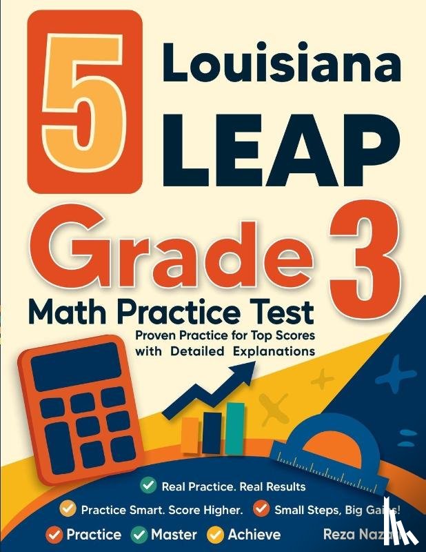 Nazari, Reza - 5 Louisiana LEAP Grade 3 Math Practice Tests