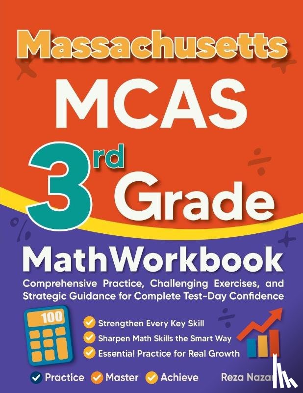 Nazari, Reza - Massachusetts MCAS 3rd Grade Math Workbook