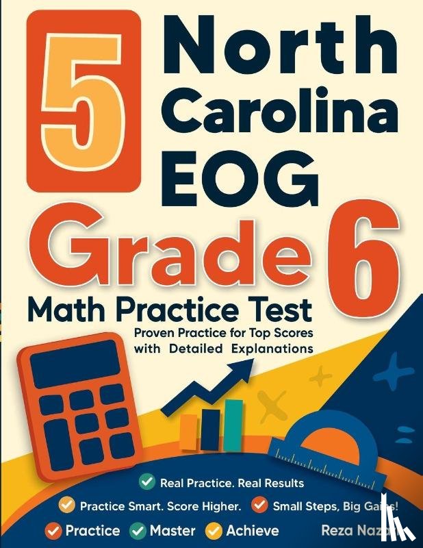 Nazari, Reza - 5 North Carolina EOG Grade 6 Math Practice Tests