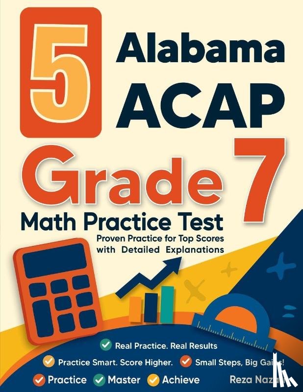 Nazari, Reza - 5 Alabama ACAP Grade 7 Math Practice Tests